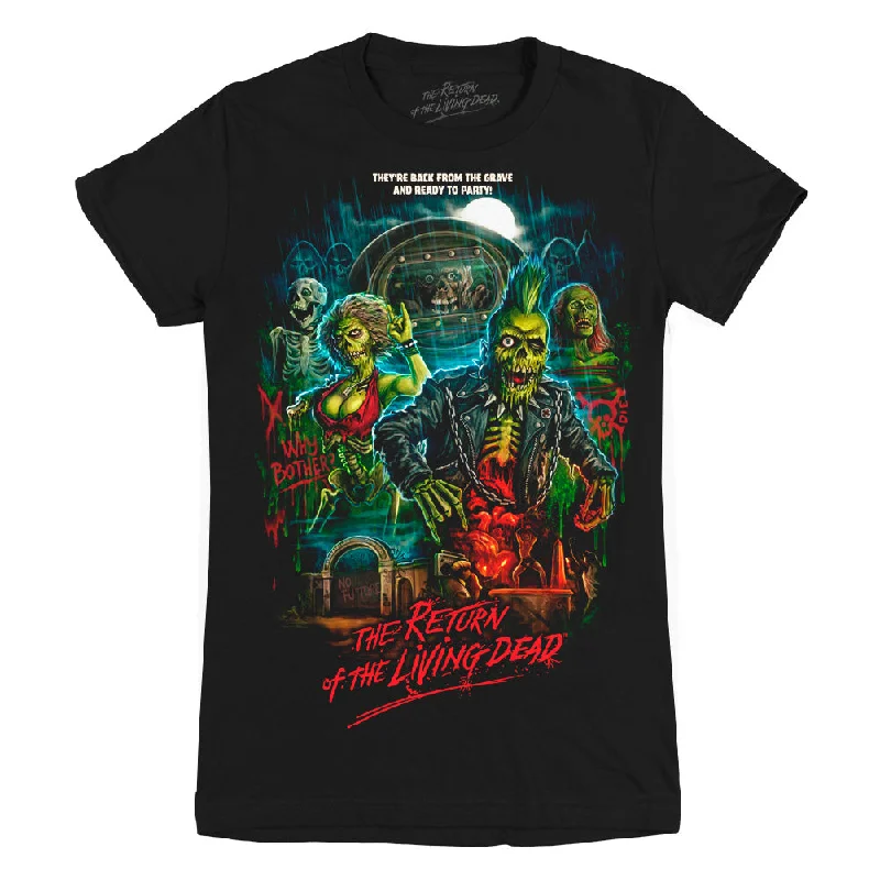 Return Of The Living Dead Ready To Party Ladies T-Shirt Laid - back Women's Vibe
