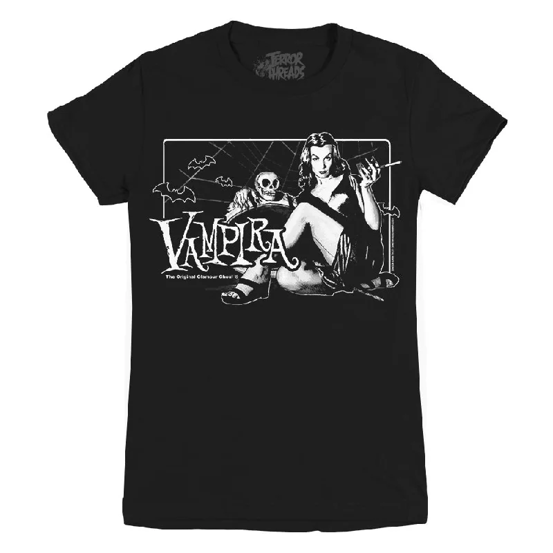 Vampira Dream Ghoul Ladies T-Shirt Sharp Women's Italian