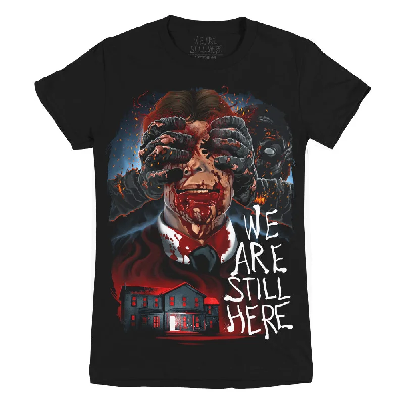 We Are Still Here No One Leaves Ladies T-Shirt Athletic Women's 