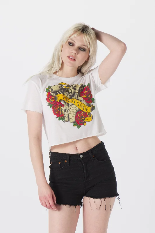 FIRST LOVE CROP TEE Street