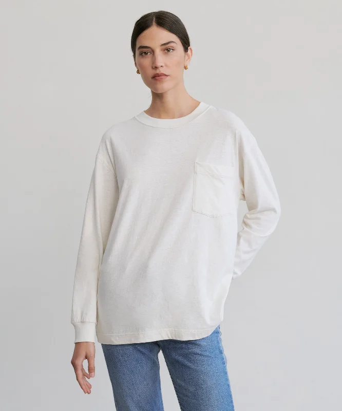 Long-Sleeve Vintage Pocket Tee performance