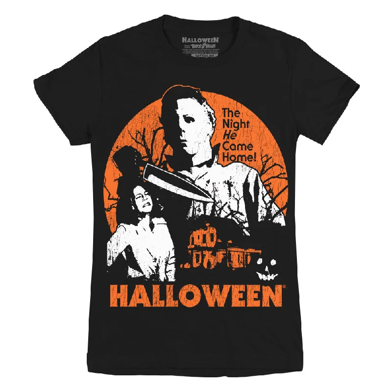 Halloween Night Watch Ladies T-Shirt Traditional Women's 