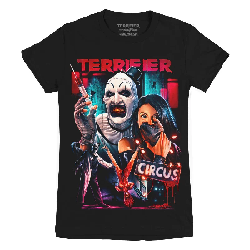 Terrifier Circus Ladies T-Shirt Feminine Women's Soft 