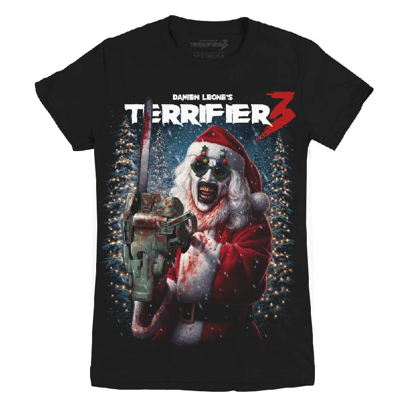 Terrifier 3 Merry Mayhem Ladies T-Shirt Adventure