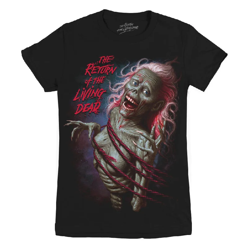 Return Of The Living Dead Feel Myself Rotting Ladies T-Shirt Women