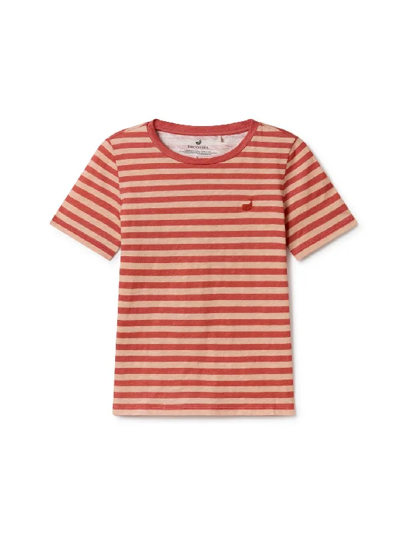 Bablon - Red Stripes Bold Women's Animal Print