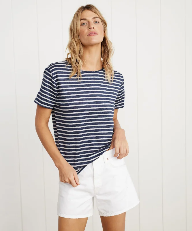 Rue Striped Tee Business