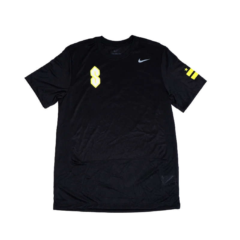 Washington Spirit 2024 Graffiti "S" Nike Legend Tee - Black Sophisticated Women's Tailored