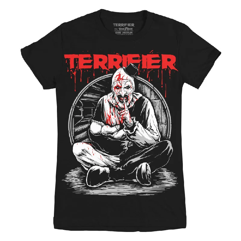 Terrifier Hush Little Baby Ladies T-Shirt Bold Women's Statement