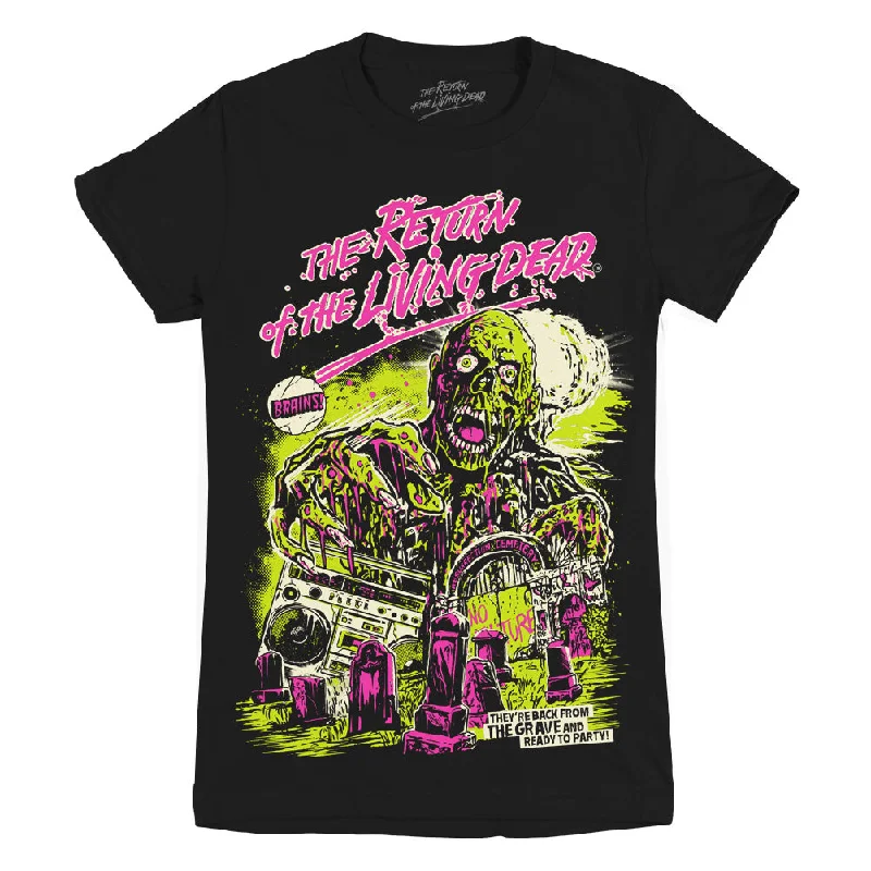 Return Of The Living Dead No Future Ladies T-Shirt Adventure