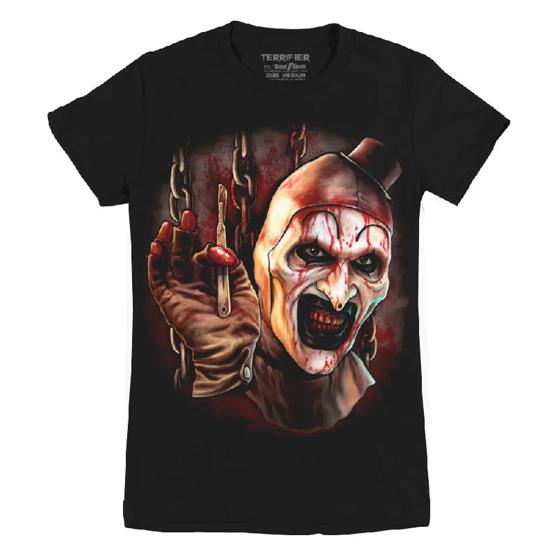 Terrifier Final Cut Ladies T-Shirt Athletic Women's High - 