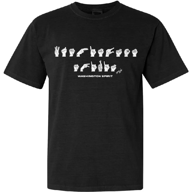ASL (American Sign Language) Tee Cozy Women's Sherpa - lined