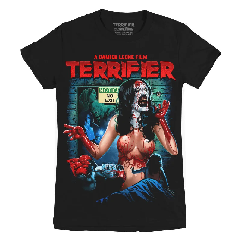 Terrifier No Exit Ladies T-Shirt Modern Women's 