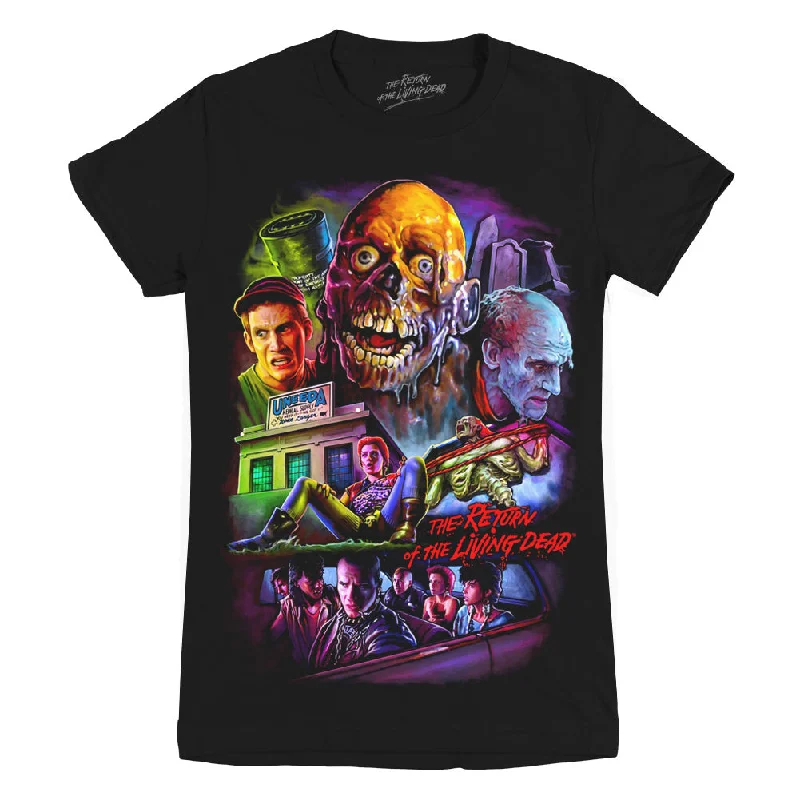 Return Of The Living Dead This Is A Way Of Life Ladies T-Shirt Sharp Women's Italian