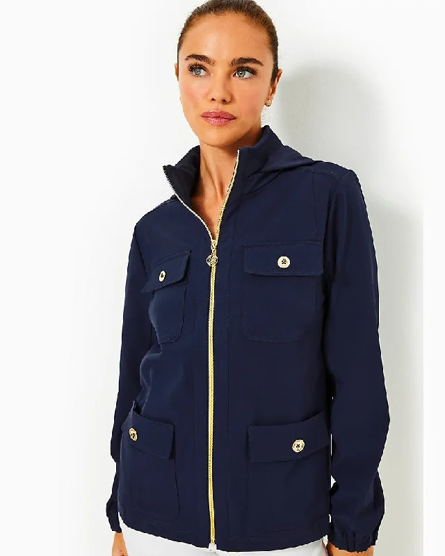 Zaylee Performance Jacket Upf 50 Plus Minimalist Women's Casual
