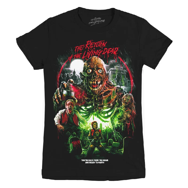 Return Of The Living Dead Rain Maker Ladies T-Shirt Sophisticated Women's 