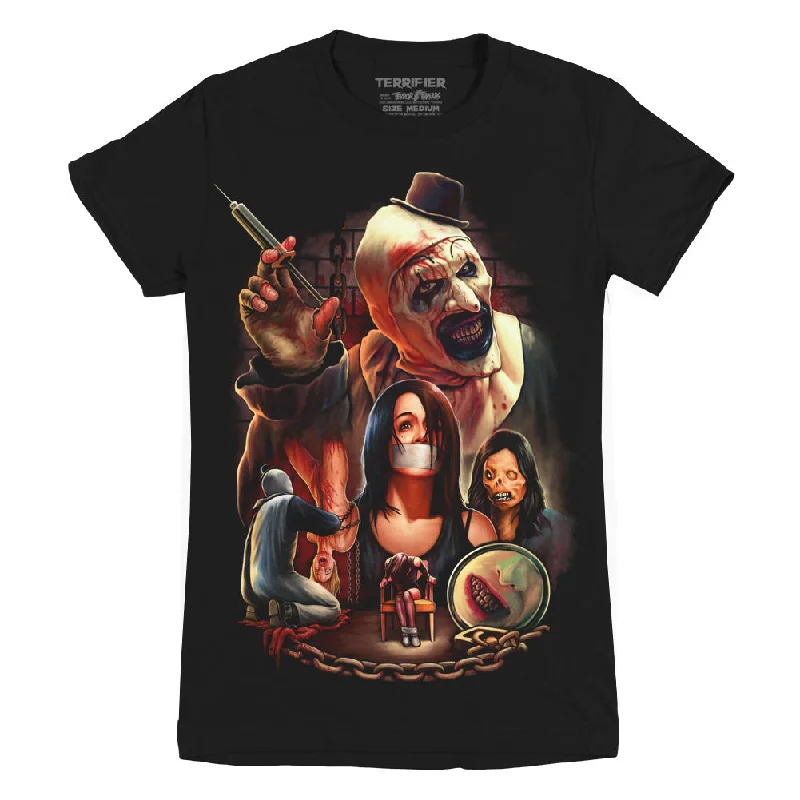 Terrifier Silent Treatment Ladies T-Shirt Relaxed Women's 