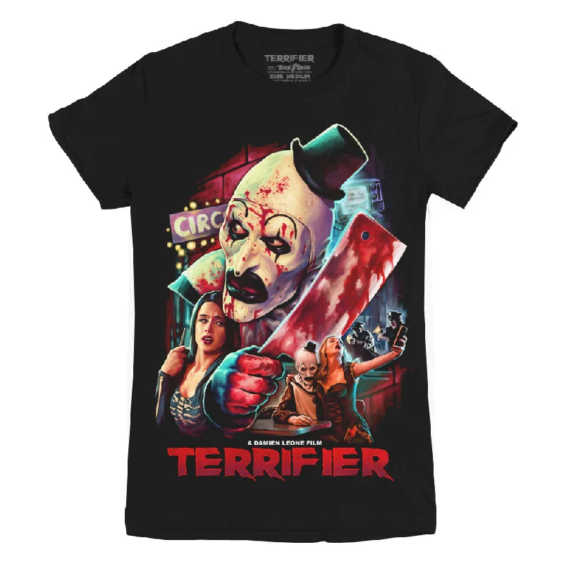 Terrifier Everybody Loves A Clown Ladies T-Shirt Practical Women's Quick - dry