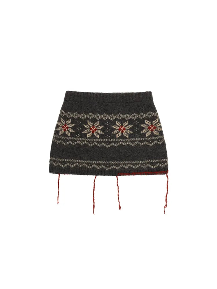gray skirt【presale_1st】